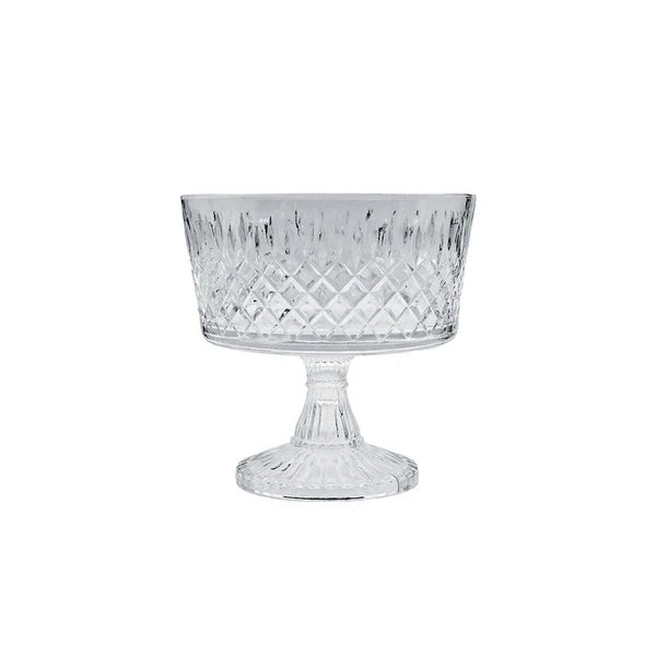 Alegre Glass 17x17 Cm Crystal Service Bowl