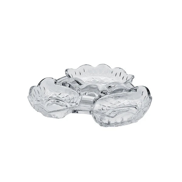 Alegre Glass 21x4 Cm Crystal Service Tray