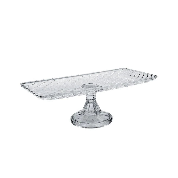 Alegre Glass 18x37.5x11 Cm Crystal Service Tray