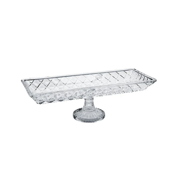 Alegre Glass 39x15x11 Cm Crystal Service Tray