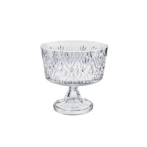 Alegre Glass 20x20 Cm Crystal Service Bowl