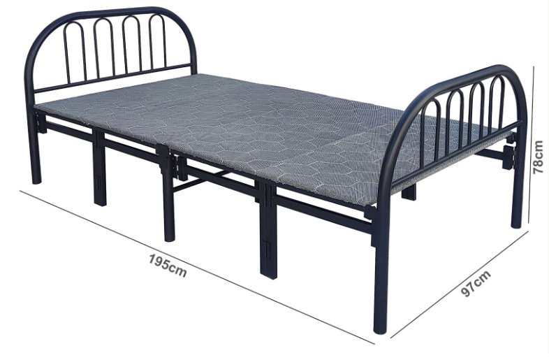 Folding Single Bed With Simple Design