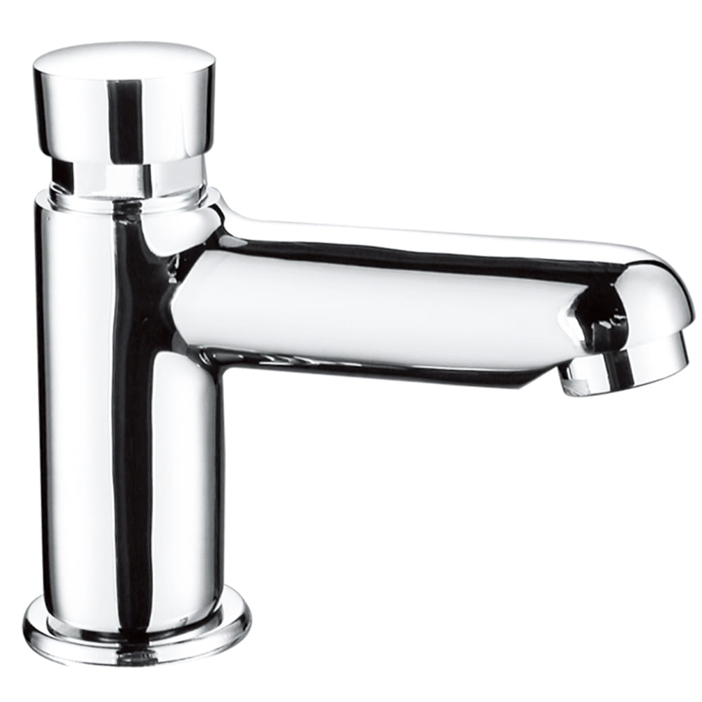 Self-closing Tap Water Saving Time Polished Chrome