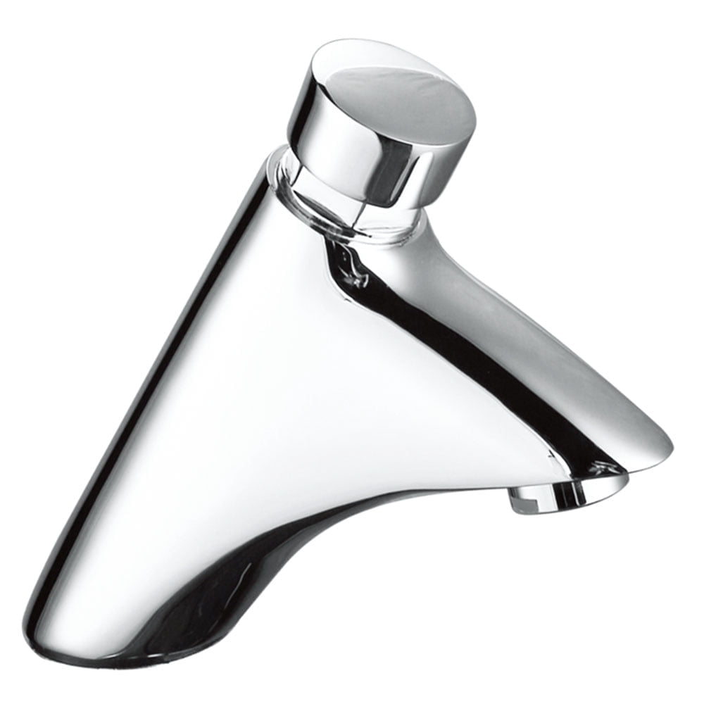 Self-closing Tap Water Saving Time Polished Chrome