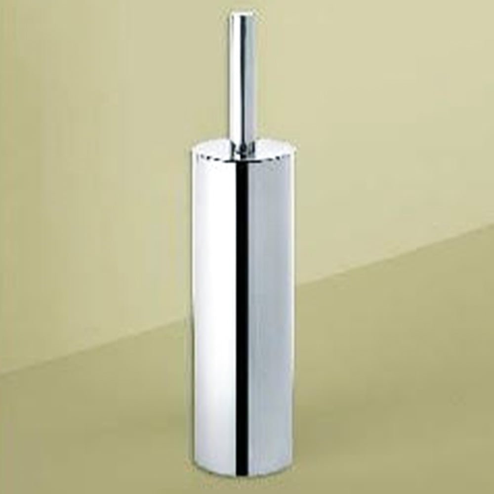 Self Wall Toilet Brush Holder Round - Chrome