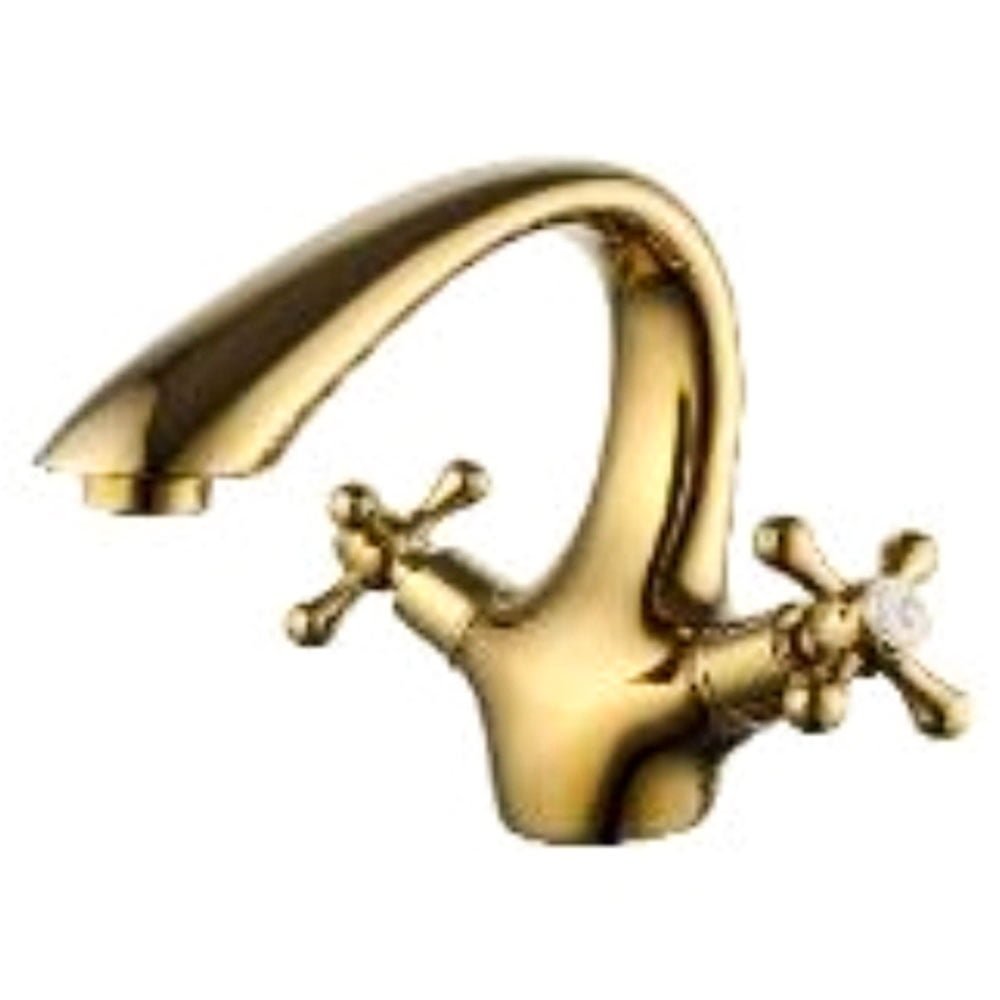 Brass Gold Basin Mixer
