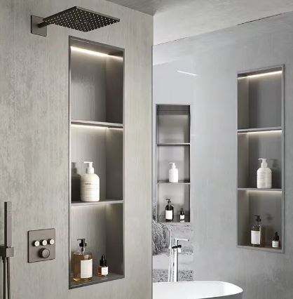 LED Shower Niche Cabinet