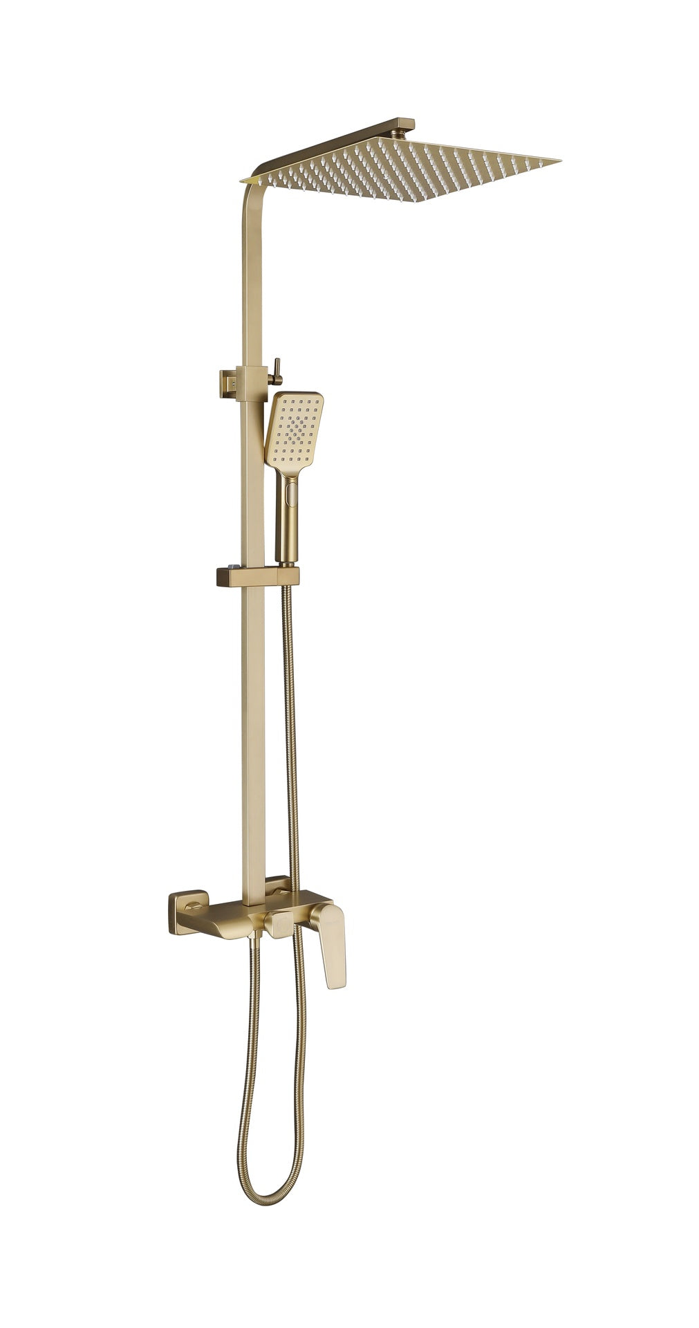 Brushed Gold Shower Set