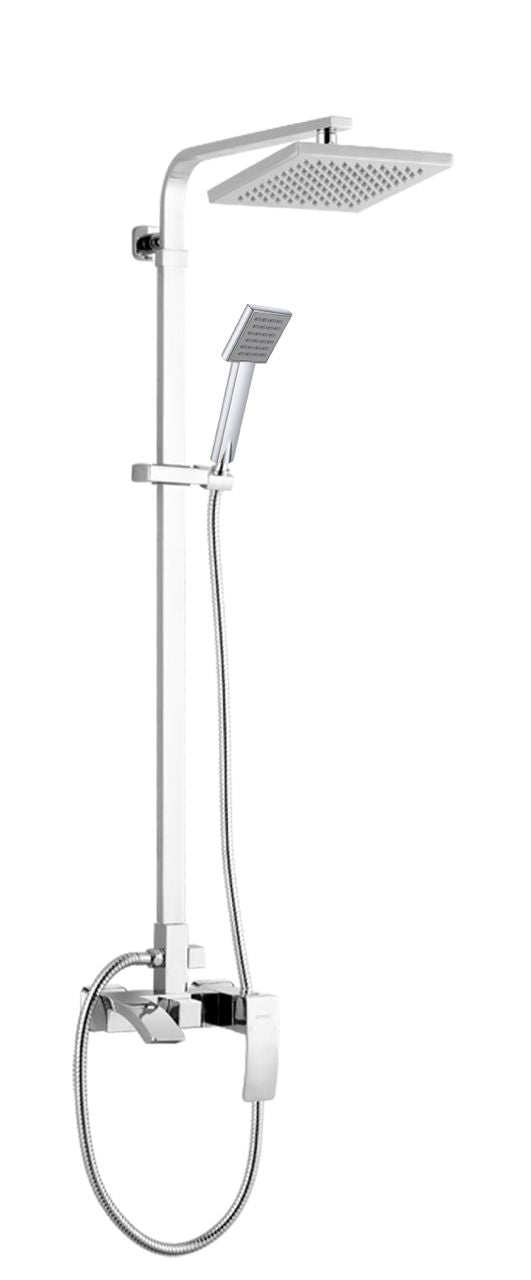 Brushed Gold Shower Set