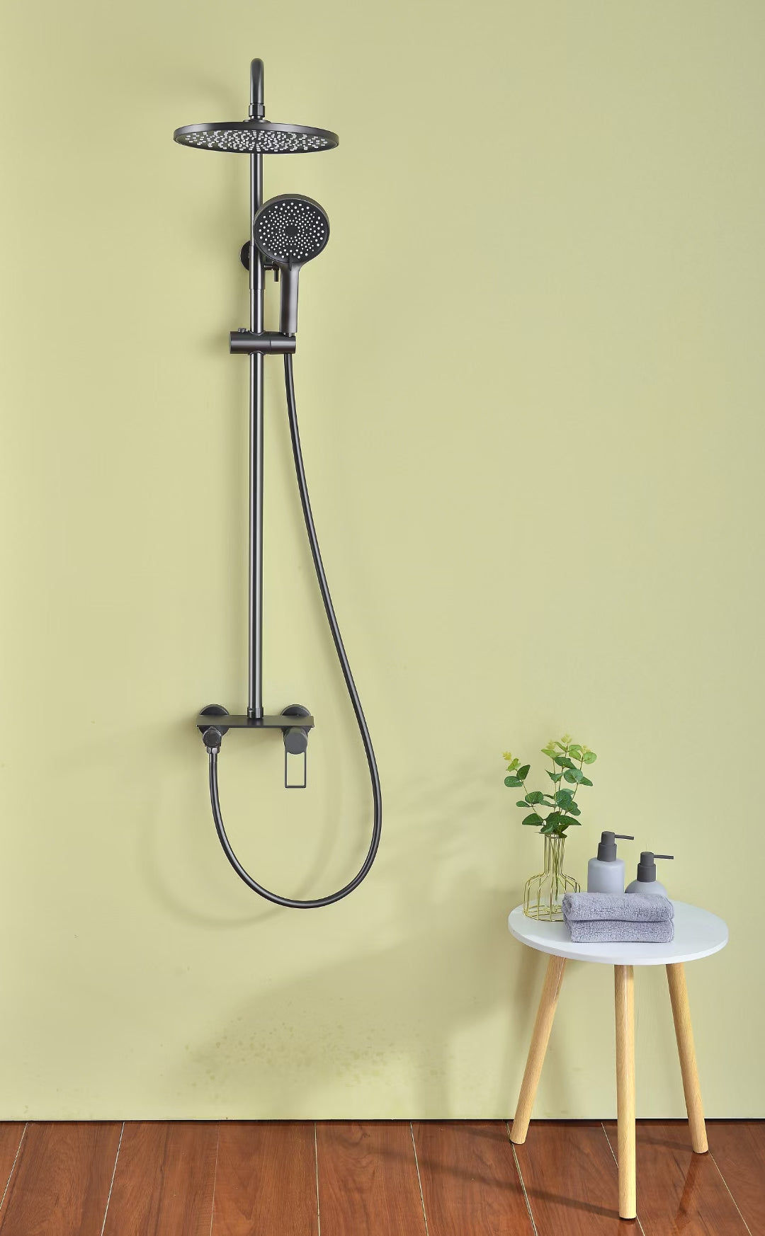Gun Grey Shower Set