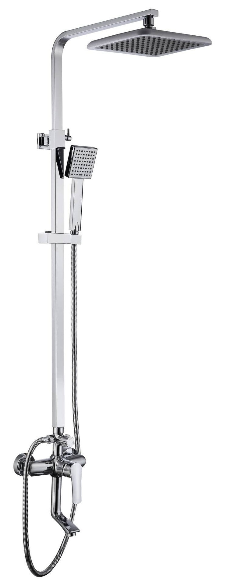 3-Function Chrome Shower Set