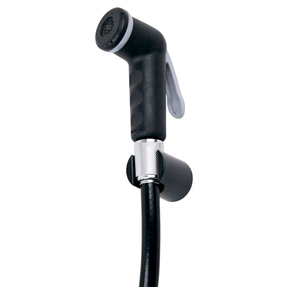 Shut Off Cruiser Bidet Shower - Black & Grey