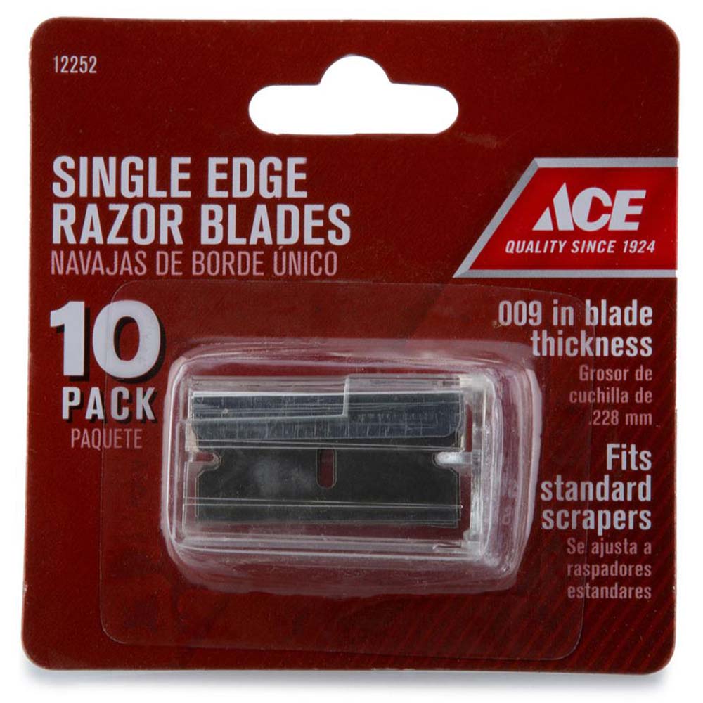 Ace Single Edge Razor Blades