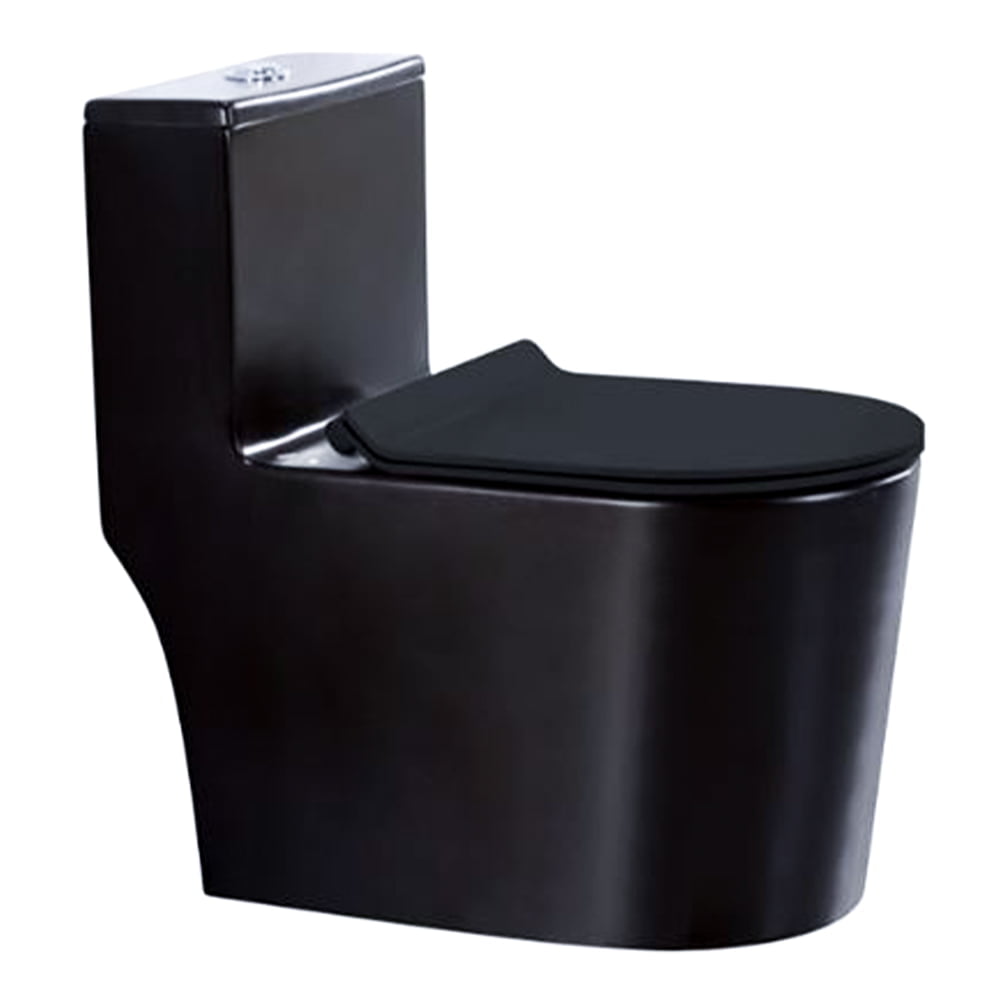 Single Piece S Trap Matt Black - Oia Series