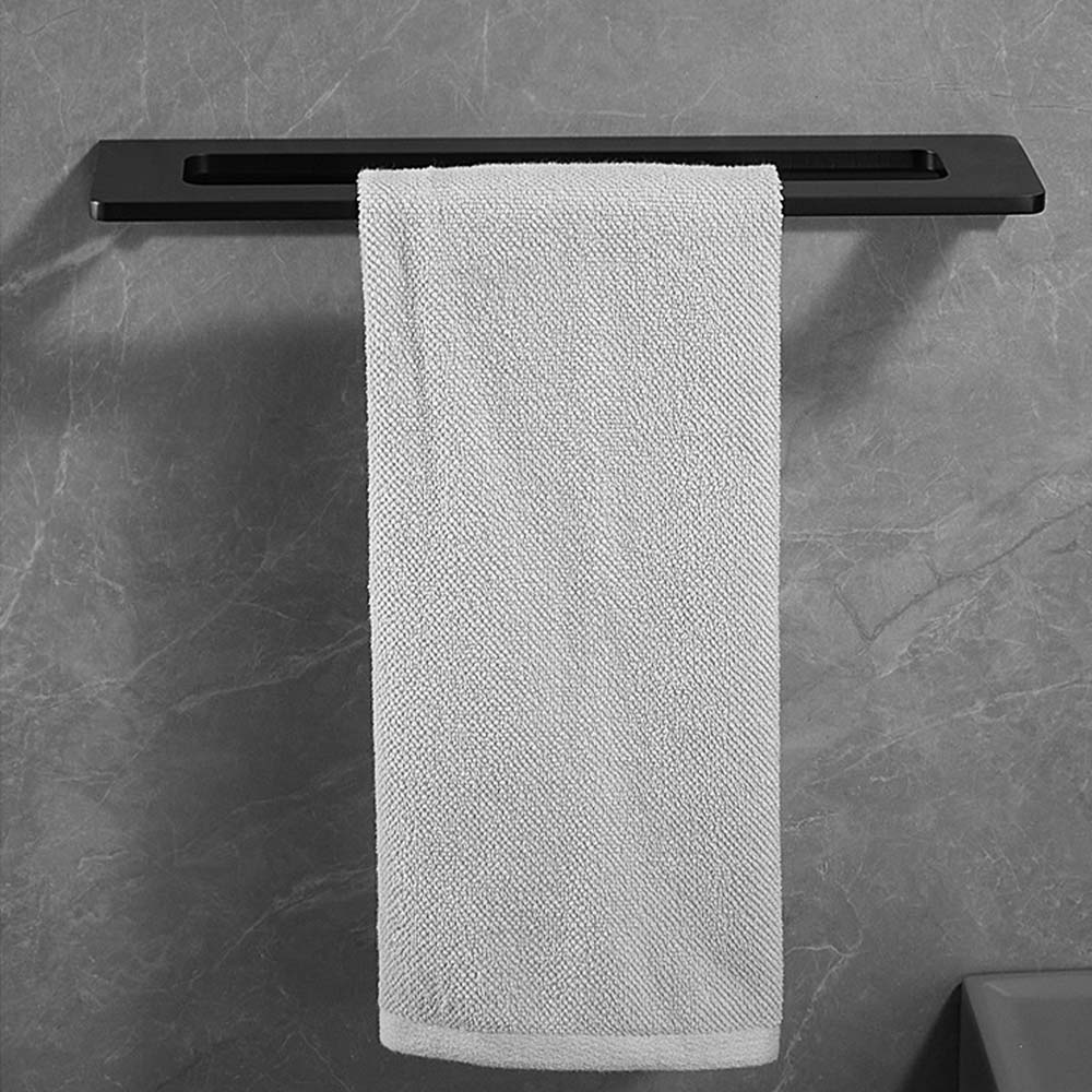 Wall Mount Aluminum Single Towel Rack
