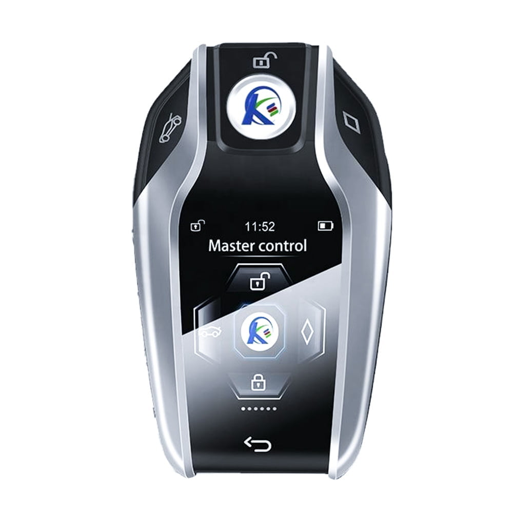 Smart Lcd Key Silver Black