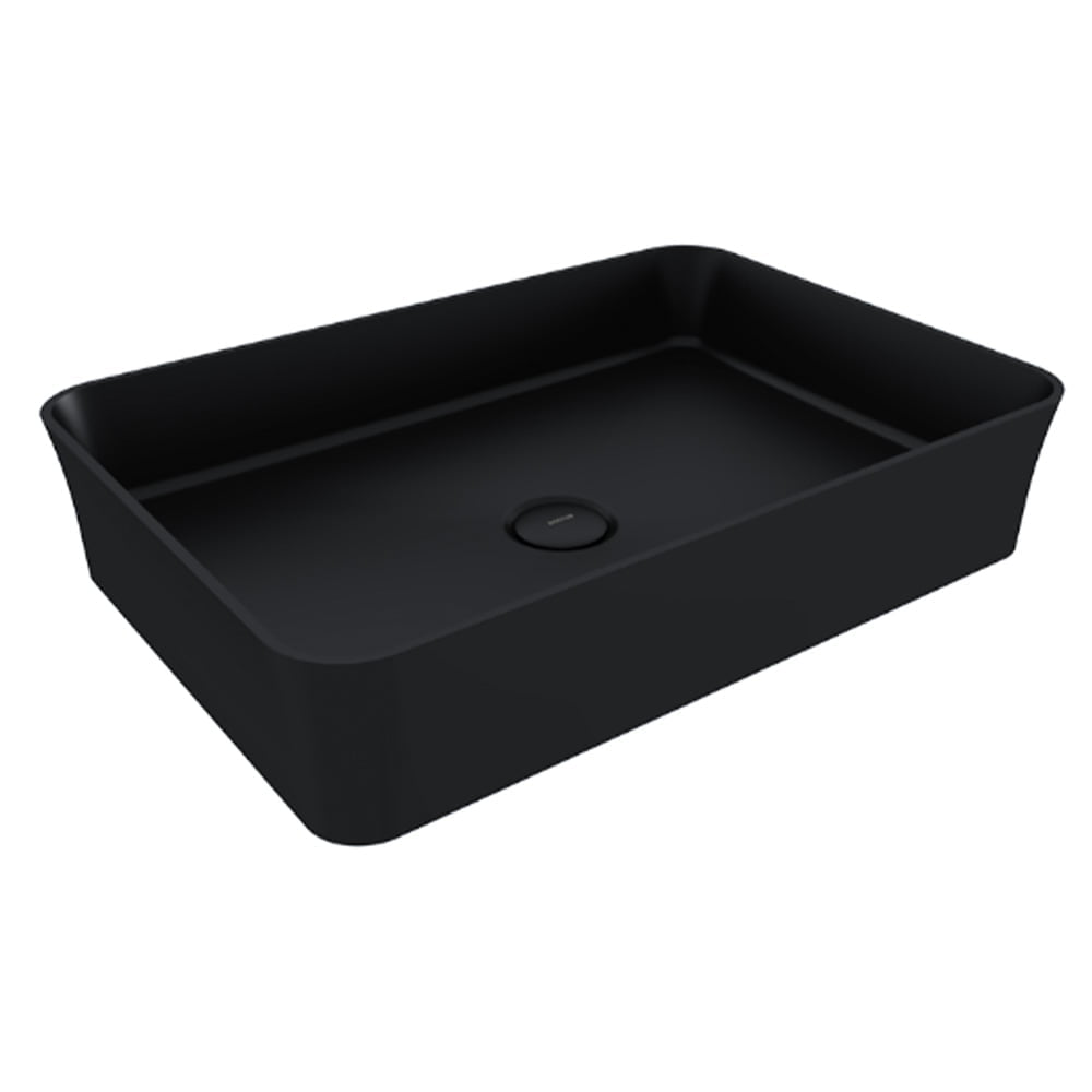 Sottile Wash Basin 55x38cm Matt Black - 1476-004-0125