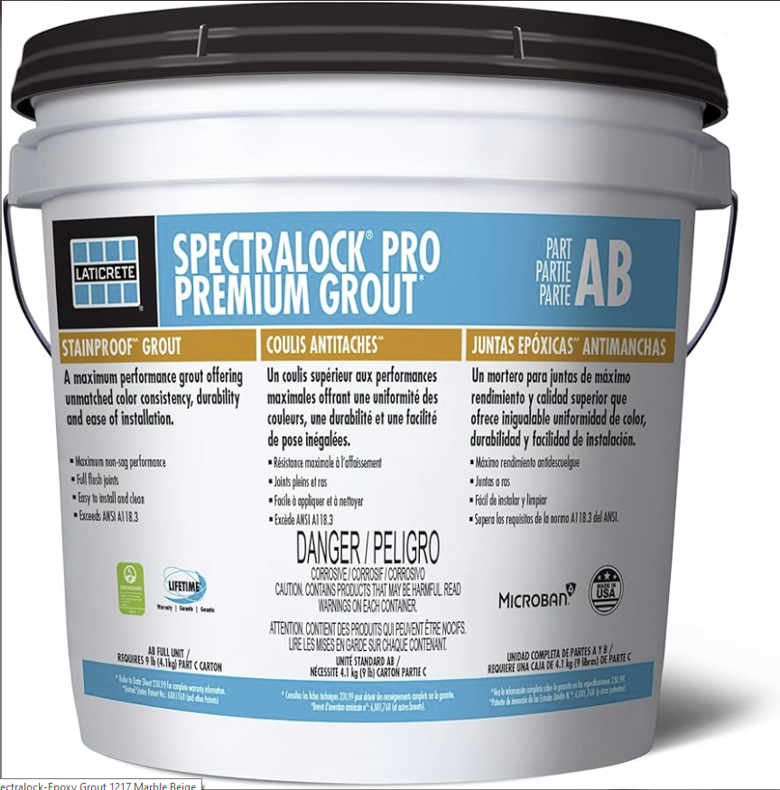 Spectralock Pro Premium Epoxy Grout