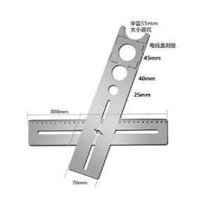Multi-Purpose Stainless Steel Ruler