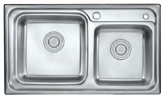 Stainless Steel Double Bowl Kitchen Sink