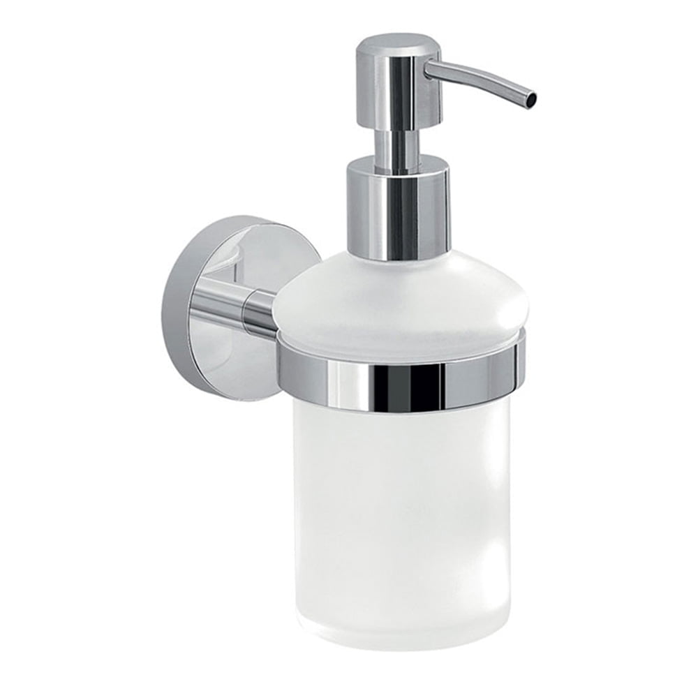Stresa Brass Holder With Glass Soap Dispenser