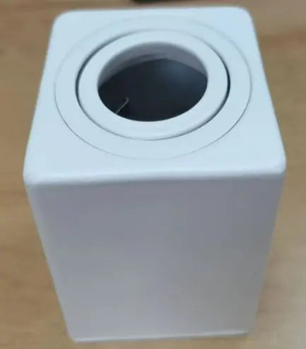 Surface-Mounted Spotlight Housing 80×80×85mm Iron GU10 Connector White DM5R62F