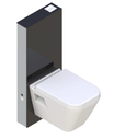 T03-C113S-0000 Glass Box for WH Toilets/Black