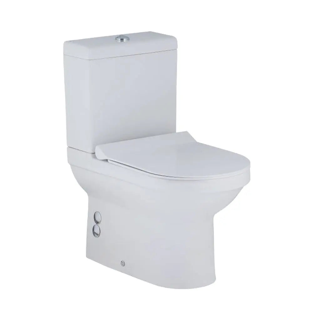 Terra Floor Mounted Back To Wall Wc Pan White BuyonBudget