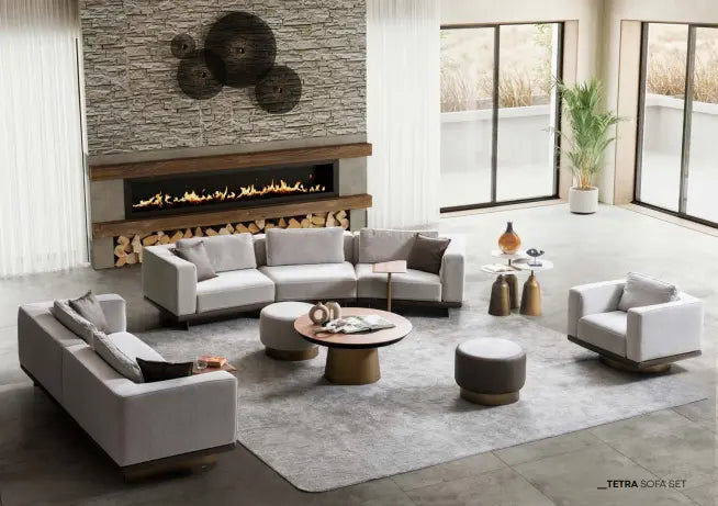 Tetra Sofa Set (4 Seater)