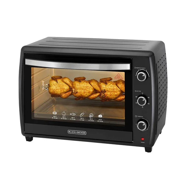 Black+Decker - 70L 2200W Oven Toaster With Rotisserie