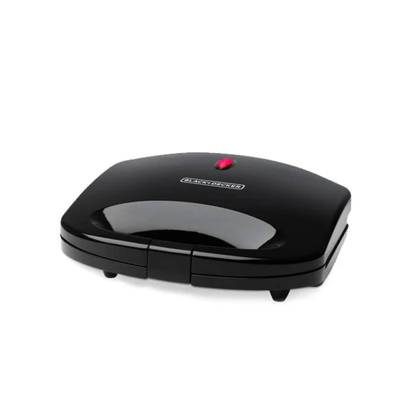 Black+Decker 600W 2 Slice Non-Stick Sandwich Maker