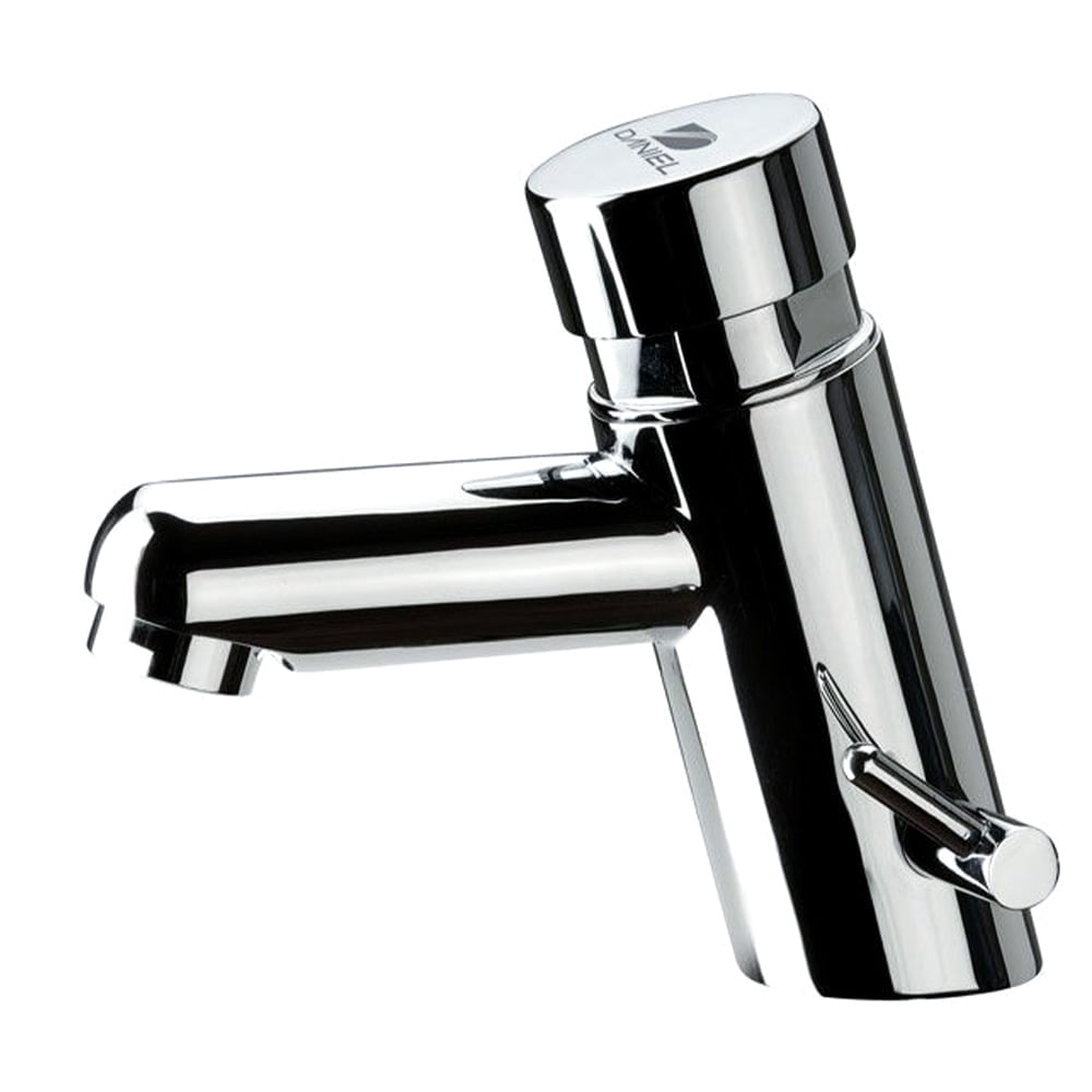 Temporized Mixer Pillat Tap Chrome
