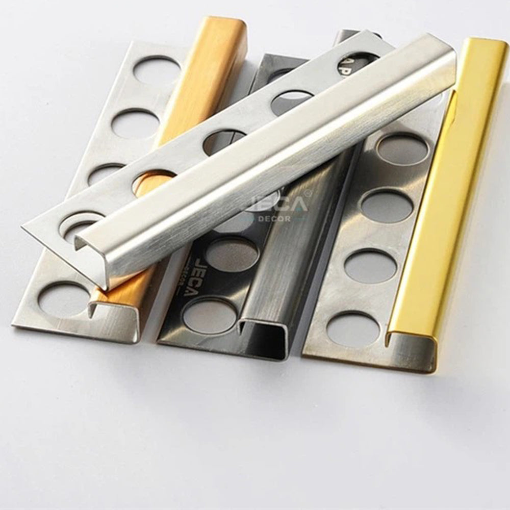 Tile Trim Stainless Brushed
