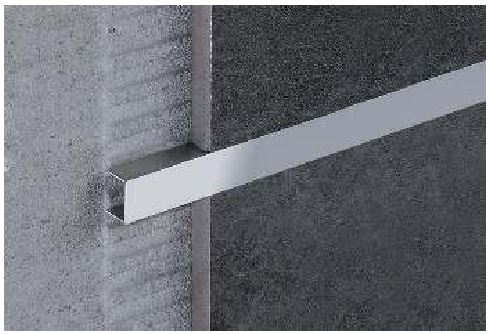 Tile Trim – Stainless Steel Shiny Rose Gold SUP10-3S-10H