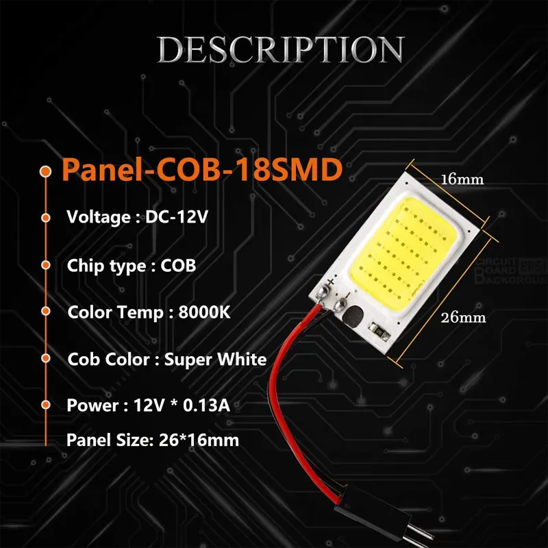 Toby COB 18SMD LED Light