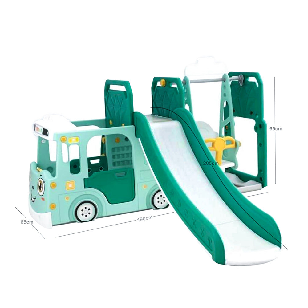 Wonder Swing And Slide Set - Green