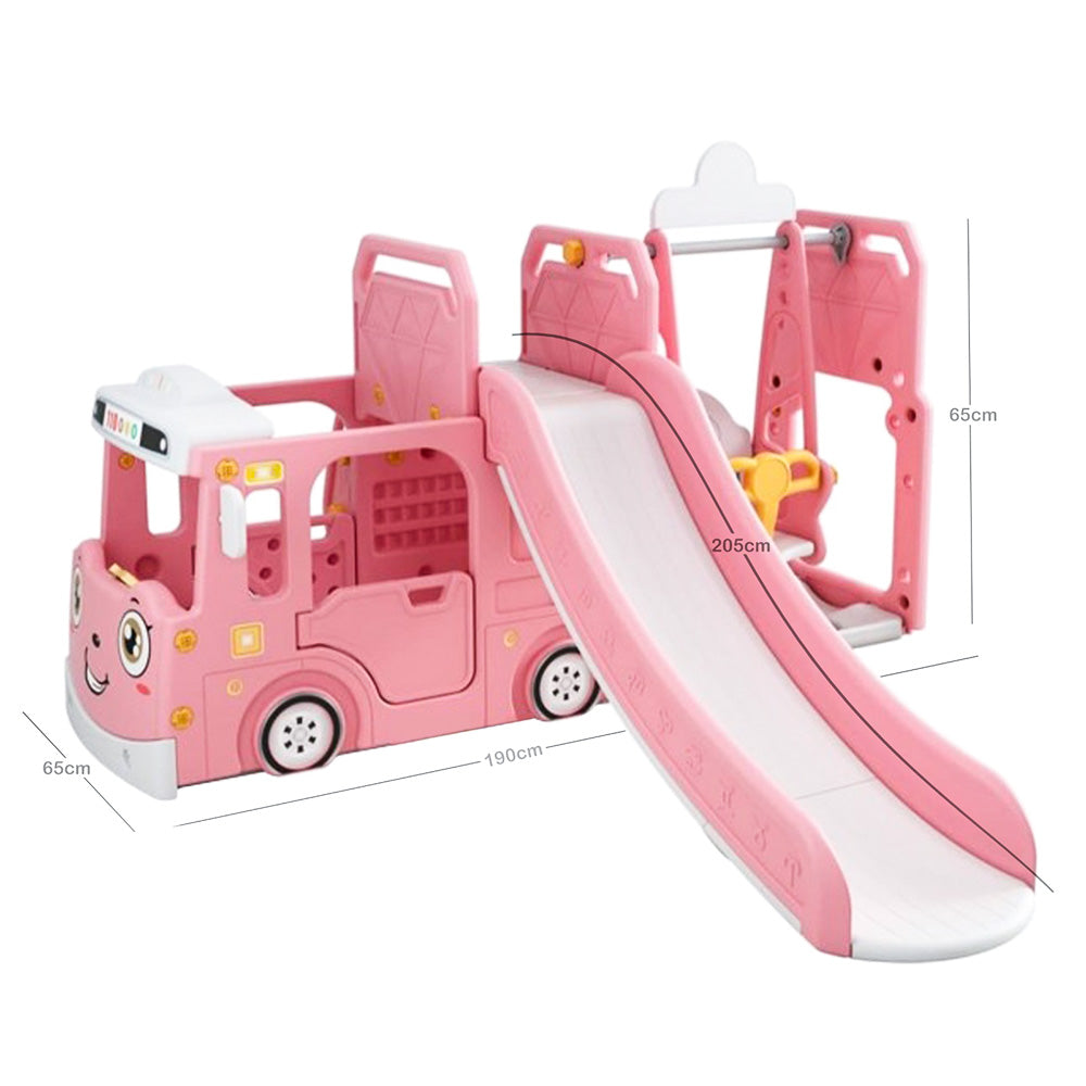 Wonder Swing And Slide Set - Pink