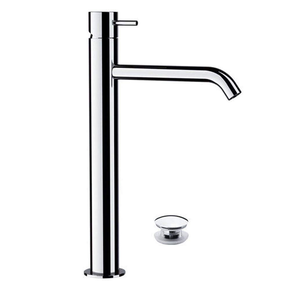 Tokyo High Basin Mixer With Click Clack Chrome