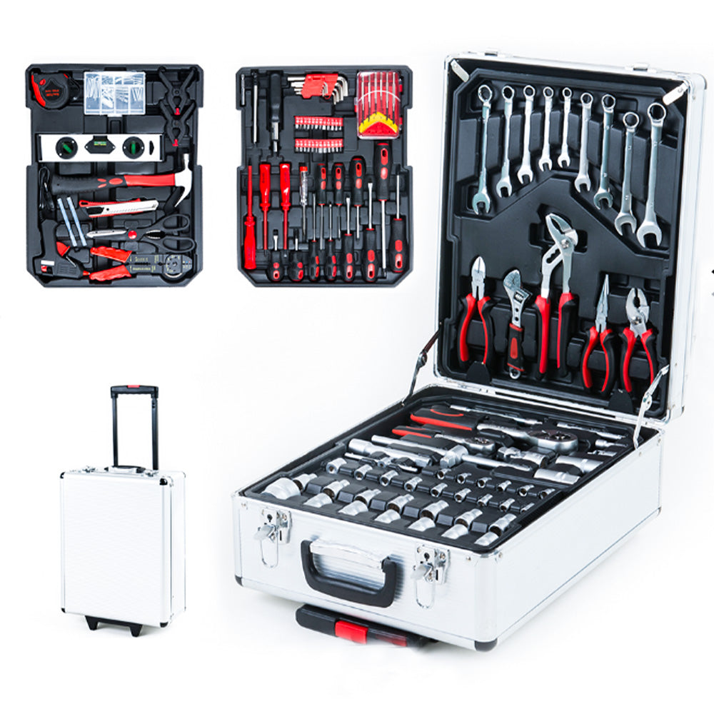Tool Set With Combination Wrench 187