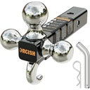 Tow Hook 3 Ball - C-Hook Black