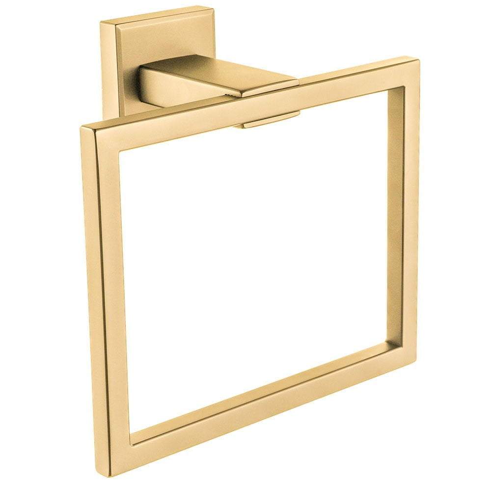 Towel Ring Brushed Gold