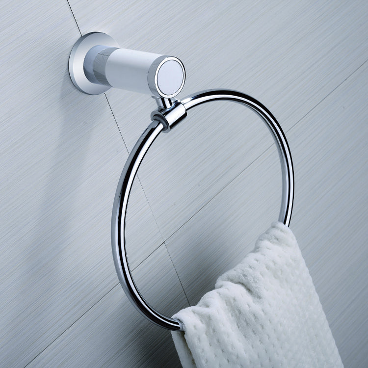 Towel Ring G081006 – Chrome Round Wall Mounted Holder (Model 51956)