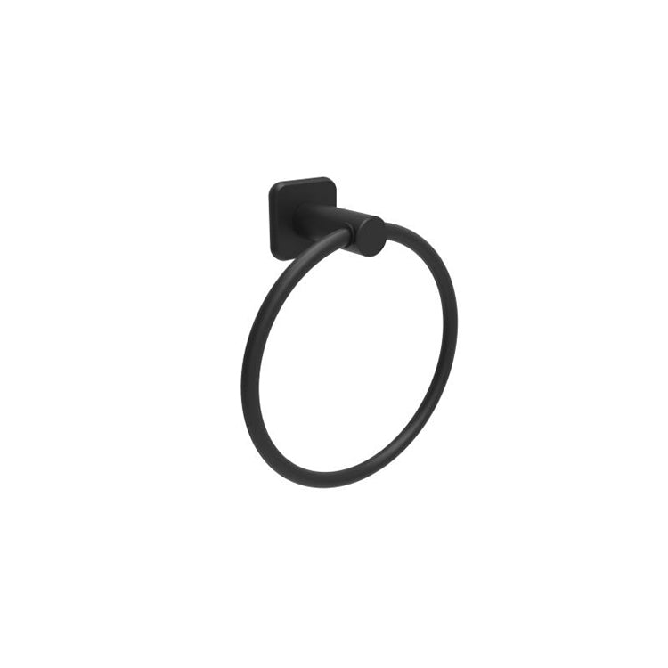 Towel Ring G161007 – Matte Black Round Wall Mounted (Model 51991)