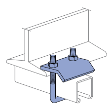 Unistrut 41mm U Bolt & Bracket قطر