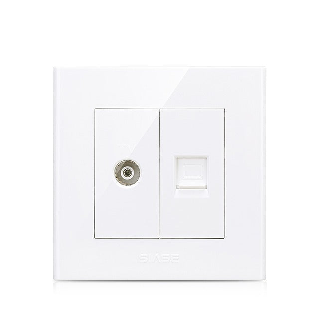 V013-W TV Data  Socket
