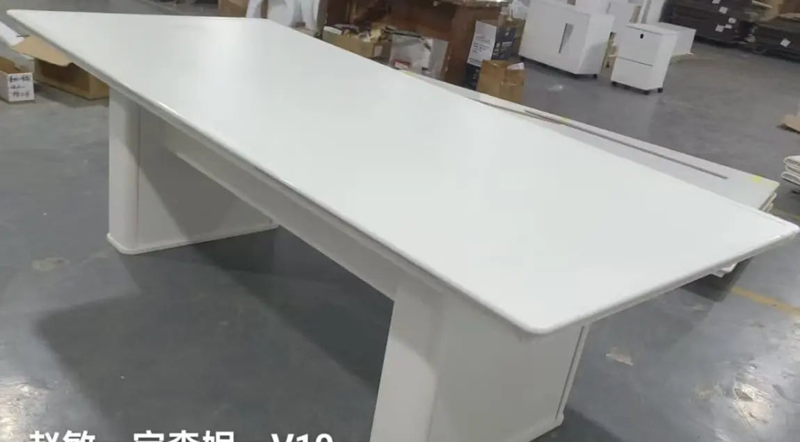 طاولة اجتماعات V10-532، أبعادها 3200 × 1300 × 750