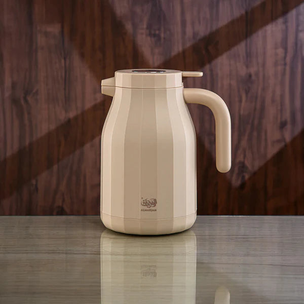 Matt Beige 1.5L Vacuum Flask