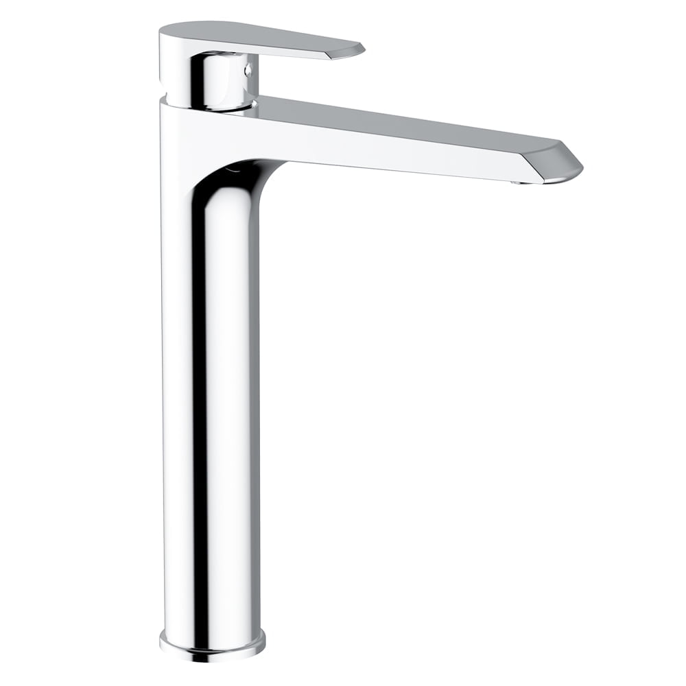 Velvet Super Wash Basin Mixer With Click Clack Waste - Chrome