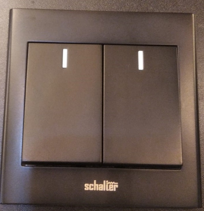 VRW004 2G 2Way 10A Switch Grey