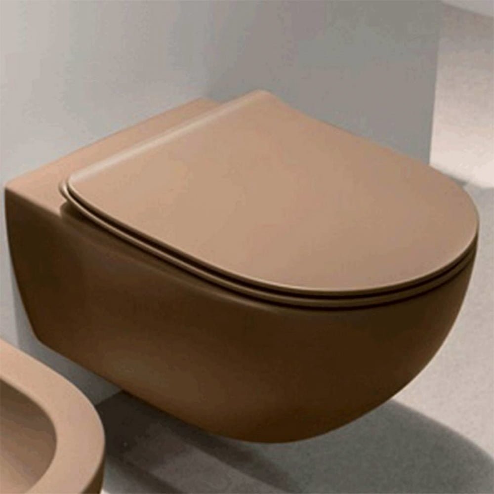 Soft Closing Toilet Thermo Setting Seat and seat cover